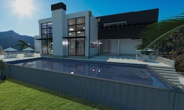 Luxury Modular Container Swimming Pool