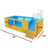 20ft Luxury Container Swimming Pool with Glass Viewing Panel