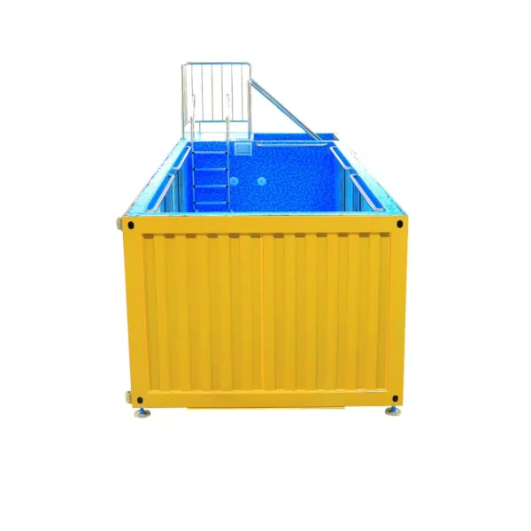 20ft Luxury Container Swimming Pool with Glass Viewing Panel