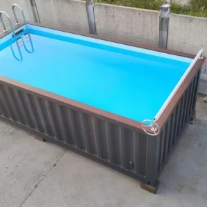 20ft Container Swimming Pool  -  Steel Container Pool with Filtration System