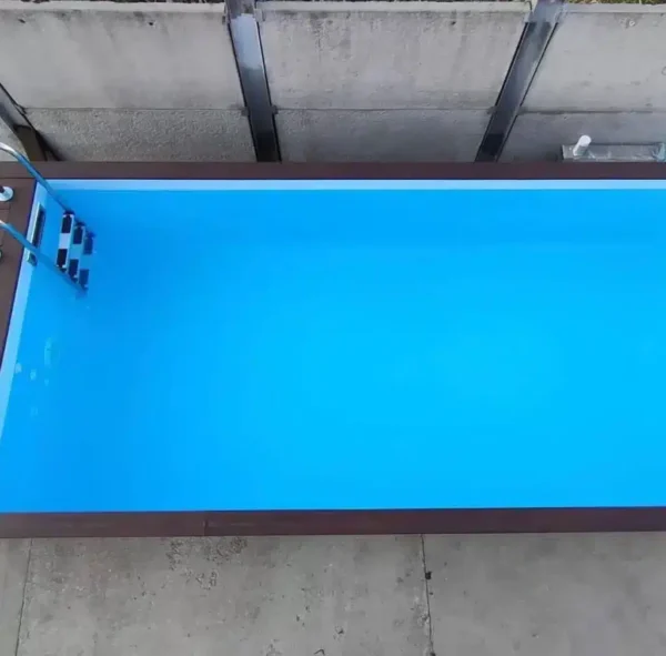 20ft Container Swimming Pool  -  Steel Container Pool with Filtration System