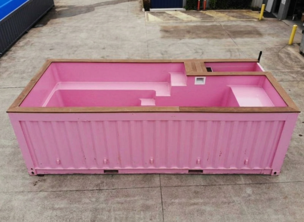 Pink 20 FT Container Pool