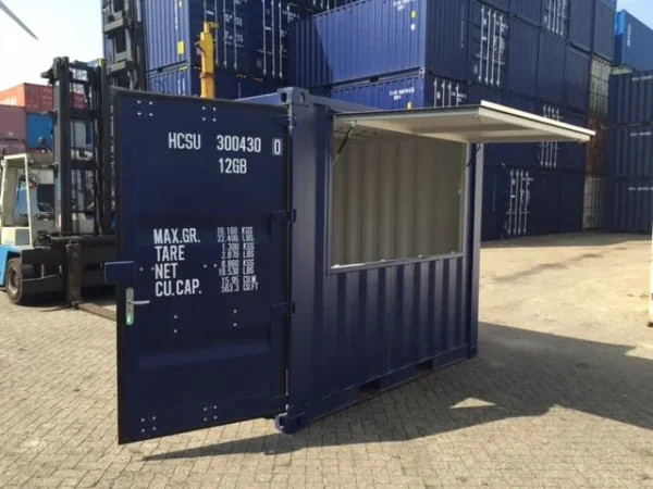 New 10 ft Portable Steel Bar and Serving Container