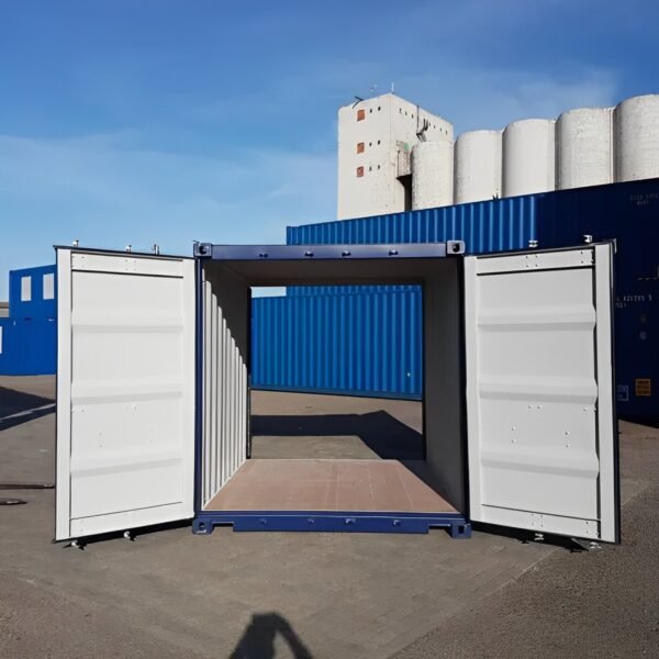 10ft-Double-Door-Container1.jpg 10ft Double Door Container - RAL5013 (Blue)