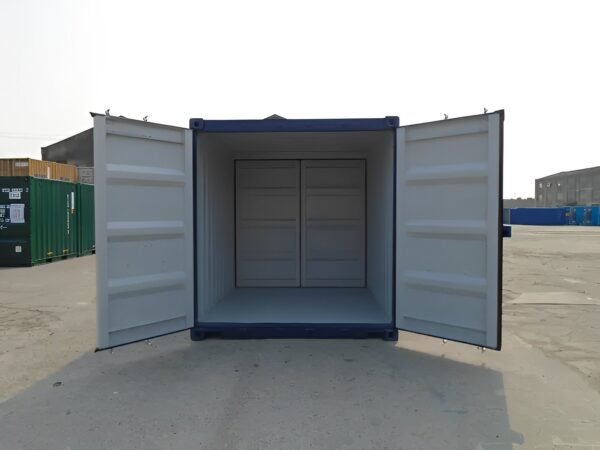 10ft-Double-Door-Container3.jpg 10ft Double Door Container - RAL5013 (Blue)