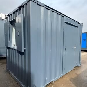 10ft x 8ft Anti - Vandal Portable Site Office Container