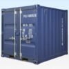 8ft x 8ft One Trip Shipping Container - Blue | Mini Storage Container