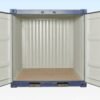 8ft x 8ft One Trip Shipping Container - Blue | Mini Storage Container