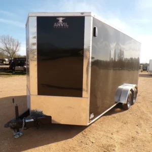 2025 Anvil 7×16 Enclosed Trailer For Sale W/ 84″ Interior Height