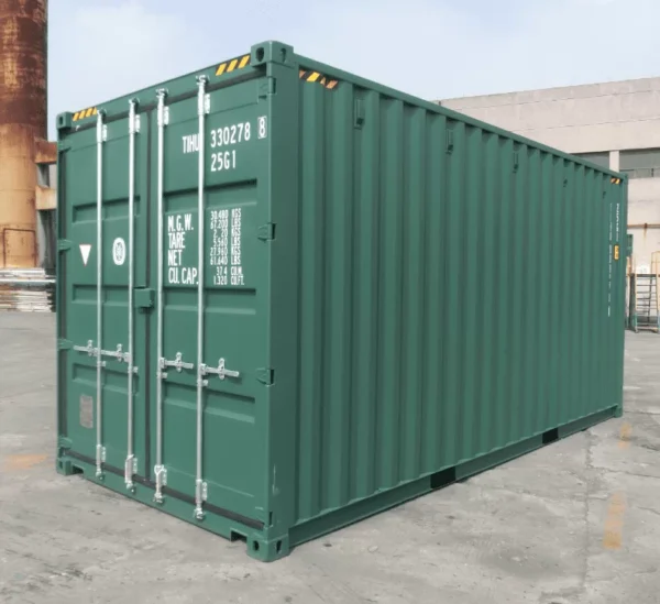 20ft High Cube Steel Floor Shipping Container – New One Trip | ISO & CSC Certified
