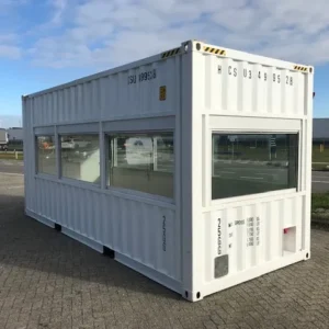 20 ft High-Cube Observation Cabin with Fixed Windows