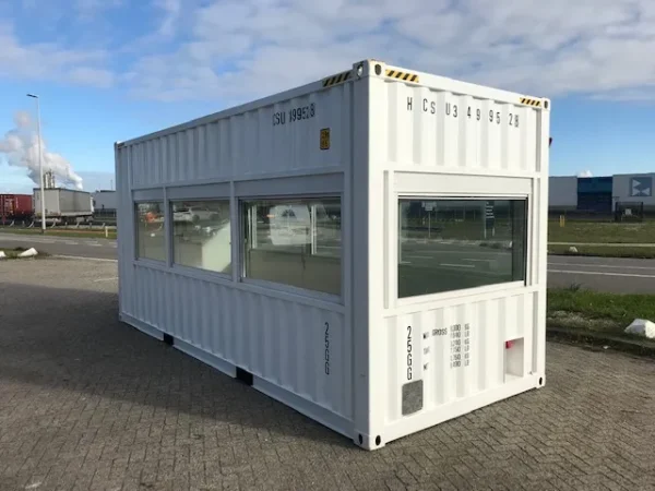 20 ft High-Cube Observation Cabin with Fixed Windows
