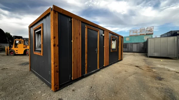 24ft x 10ft Portable Site Office & Marketing Suite | New Steel Sales Cabin