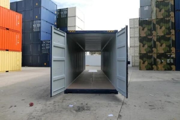 40 ft Tunnel Shipping Container – Dual-End Door Access Unit