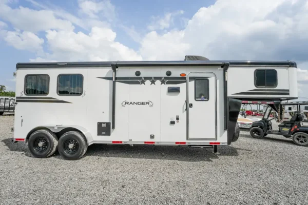 New 2027 BISON COACH RG7208 Horse Trailer Living Quarters