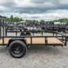2027 H&H H-RS7610-030 76″ x 10′ Rail Side Cargo Trailer