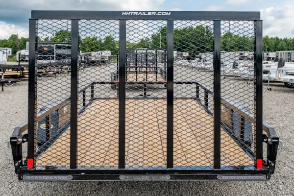 2027 H&H H-RS7610-030 76″ x 10′ Rail Side Cargo Trailer