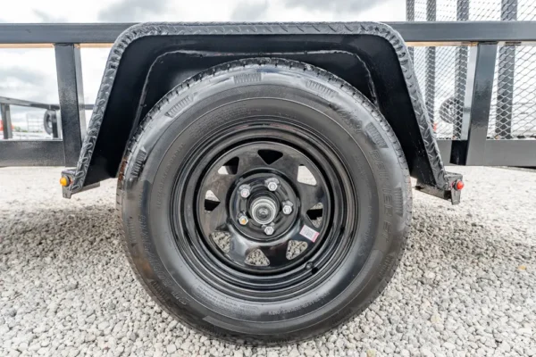 2027 H&H H-RS7610-030 76″ x 10′ Rail Side Cargo Trailer