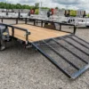 2027 H&H H-RS7610-030 76″ x 10′ Rail Side Cargo Trailer