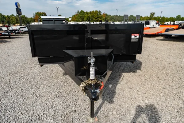47414-11 New 2027 BWISE DT712LP-LE-10-A LowPro Dump Trailer