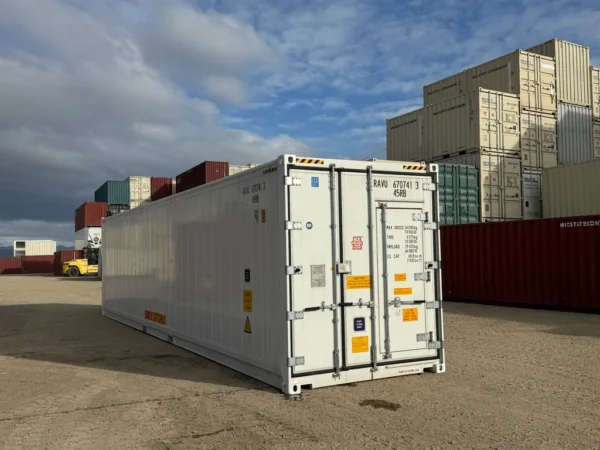 40ft High Cube Refrigerated Container with 5HP Single-Phase Refrigeration System