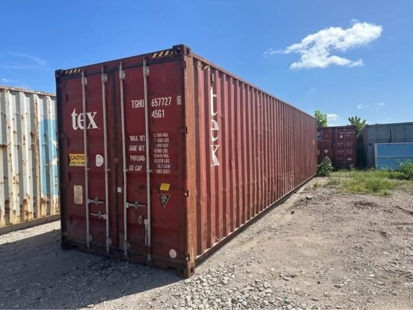 40 ft High Cube Shipping Container – Spacious Storage Solution