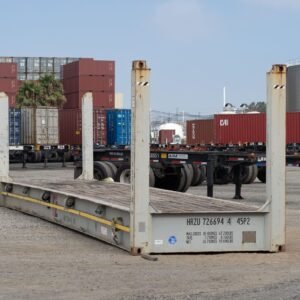 DSC6046.jpg 20-foot Flat Rack Shipping Container Cargo-worthy