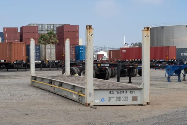 DSC6046.jpg 20-foot Flat Rack Shipping Container Cargo-worthy