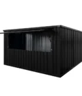 Flat Pack Container 4×4 Xl Meters Black Ral 9005