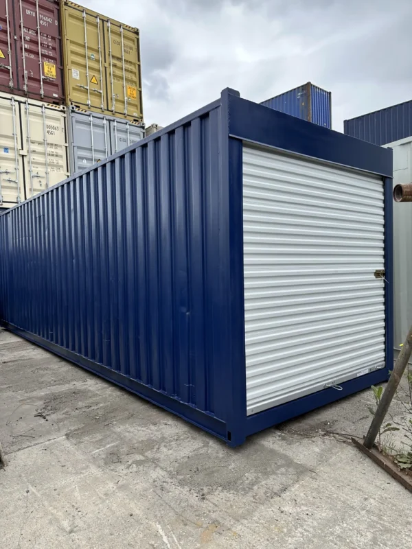 30ft Storage Container with Roll-Up Door