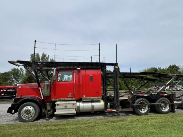 2015 Western Star Cummins & 2015 Cottrell CX-11HSCD High Rail with 3-Car Headramp