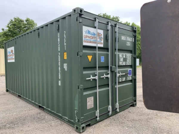 New 20ft Storage Container with Lock Box