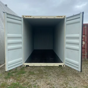 20ft High Cube One-Trip Shipping Container | Like New | 9'6″ High | Wind & Water Resistant