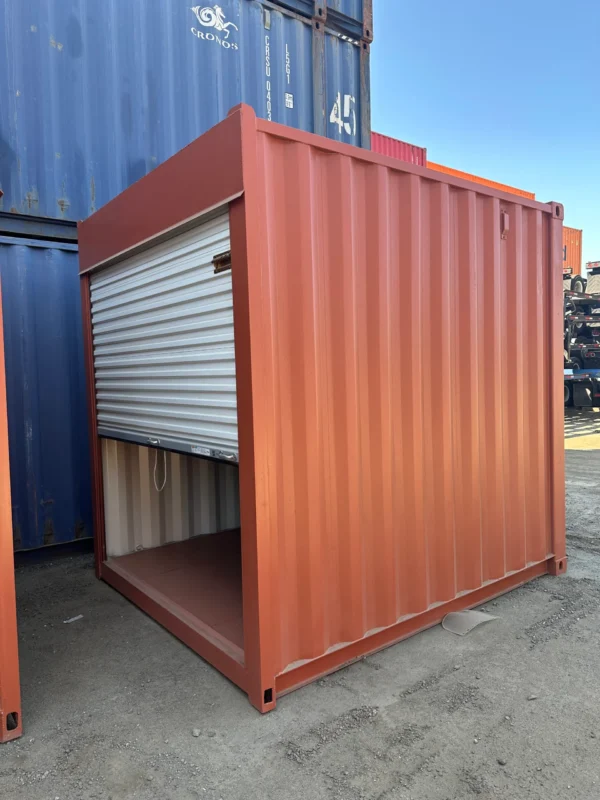 10ft Standard Non-ISO Container with Roll-Up Door