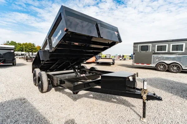 New 2027 BWISE DT712LP-LE-10-A LowPro Dump Trailer New 2027 BWISE DT712LP-LE-10-A LowPro Dump Trailer