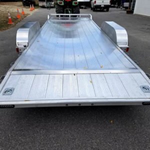 New2026 7×20 aluminum car hauler flat bed utility trailer aluminum deck - High Country Trailers
