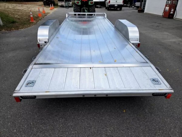 New2026 7×20 aluminum car hauler flat bed utility trailer aluminum deck - High Country Trailers