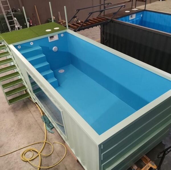 30 ft Custom Cargo Container Swimming Pool