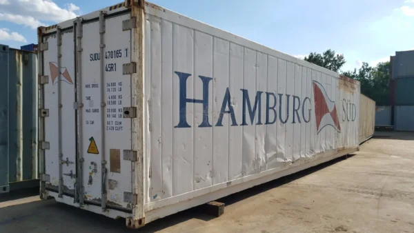 40 ft High Cube Refrigerated Reefer Container – Operational Cold Storage Unit