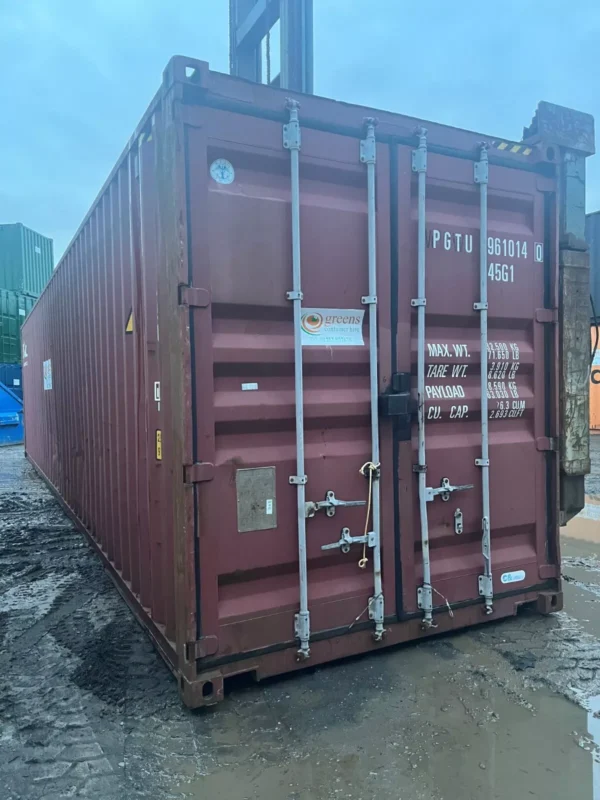 40 ft Used High Cube Shipping Container – Secure Storage Unit