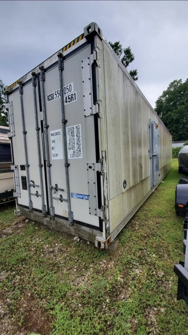 40 ft Insulated Steel Container with Power Connection, As-Is