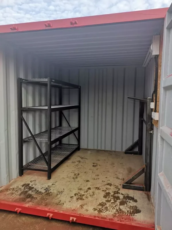 10ft x 8ft Bespoke Steel Storage Container – Rigging Loft & Tackle Store