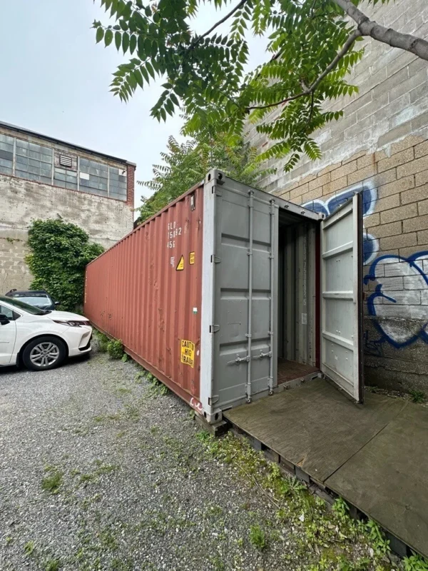 40 ft High-Cube Corrugated Steel Cargo Container