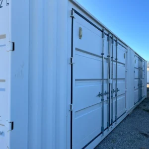 40 ft High Cube Shipping Container – Full Side Opening Doors & End Door