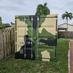20 ft Camouflage Weathering Steel Storage Container