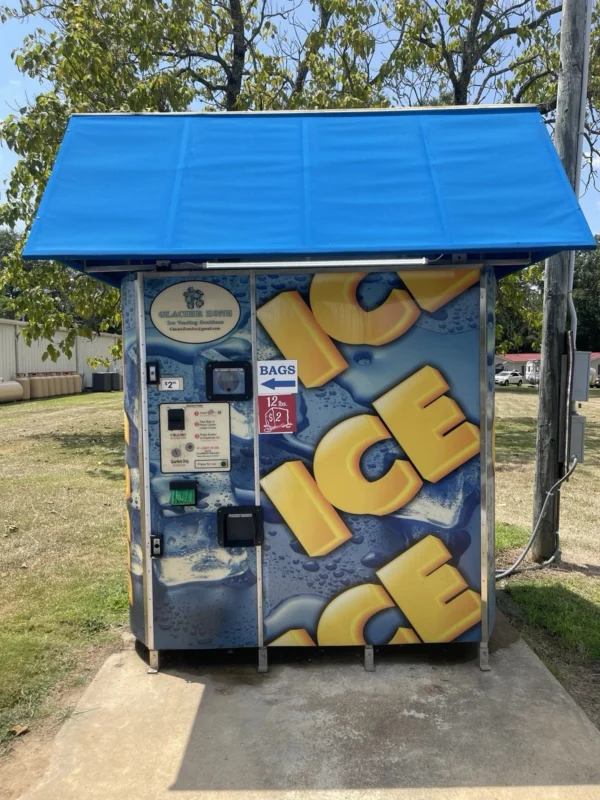Automatic Ice Vending Machine with Bagged and Bulk Dispensing