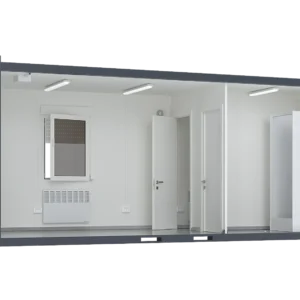 20 Feet Premium Sanitary Container with Break Room, Toilet & Shower