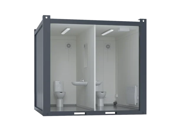 10′ Toilet Container, Premium