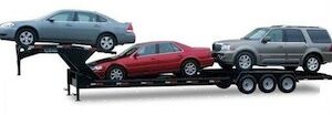 Top Deck 3 Car Hauler Trailer Professional Series GVWR 20,000 lb.